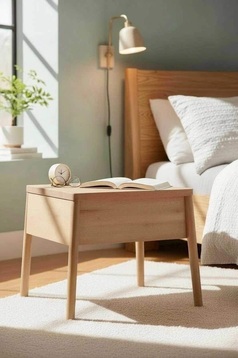 Table de chevet en teck 4 – Décors & Bois Guadeloupe