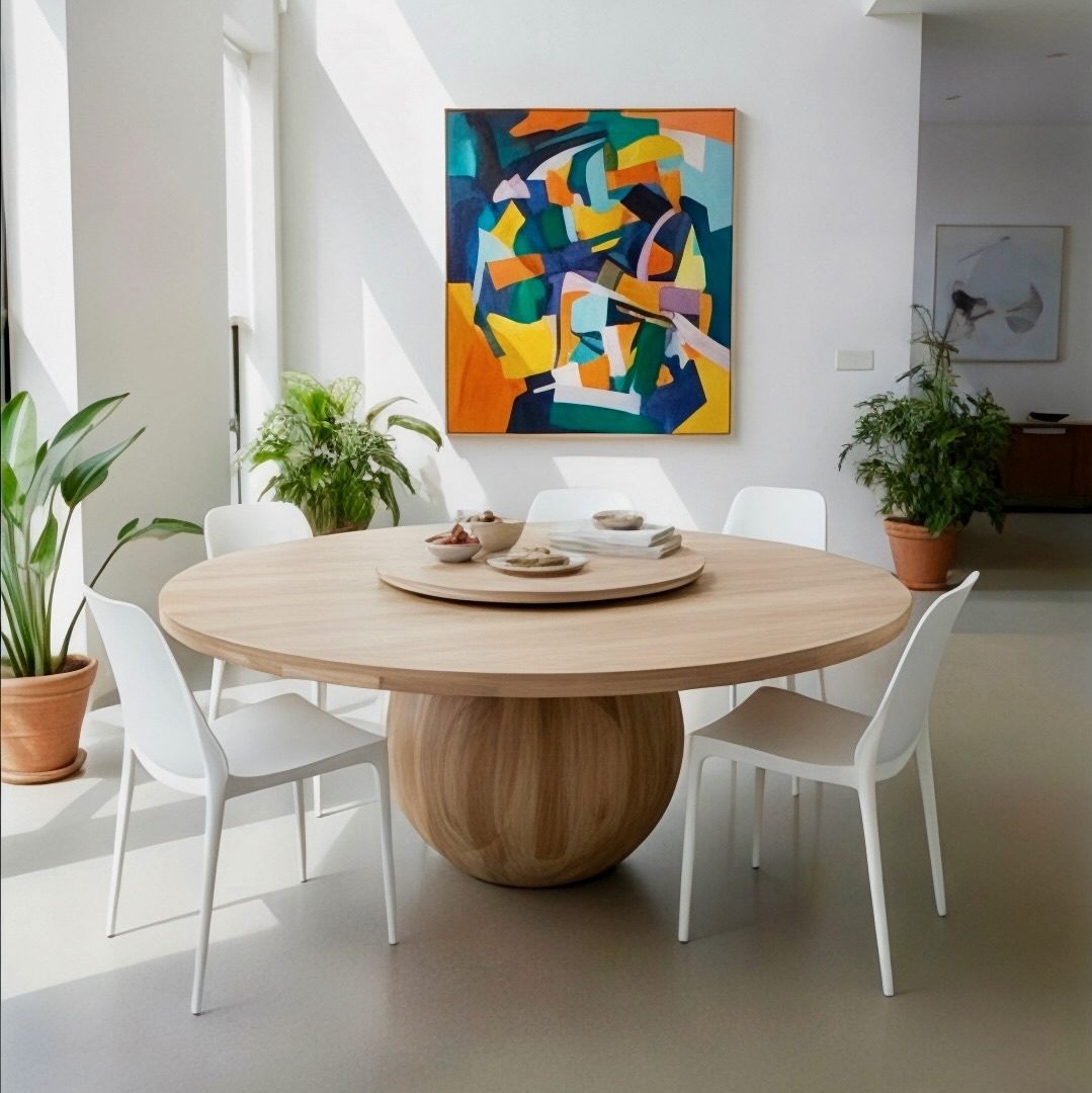Table de salle à manger en teck 2 – Décors & Bois Guadeloupe