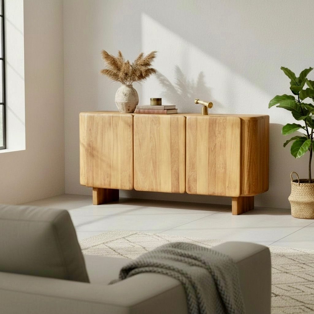 Buffet en teck 22 – Décors & Bois Guadeloupe