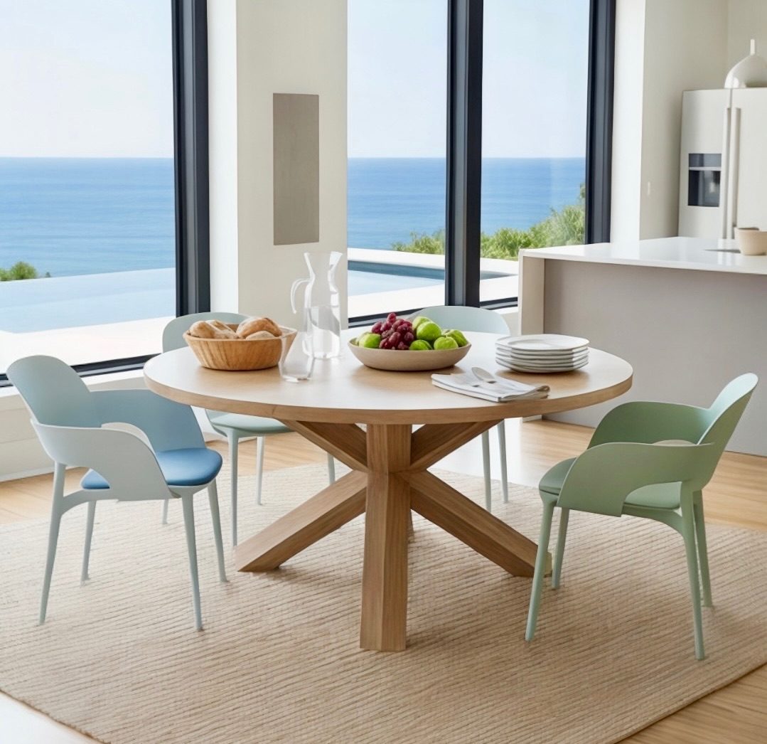 Table de salle à manger en teck 20 – Décors & Bois Guadeloupe