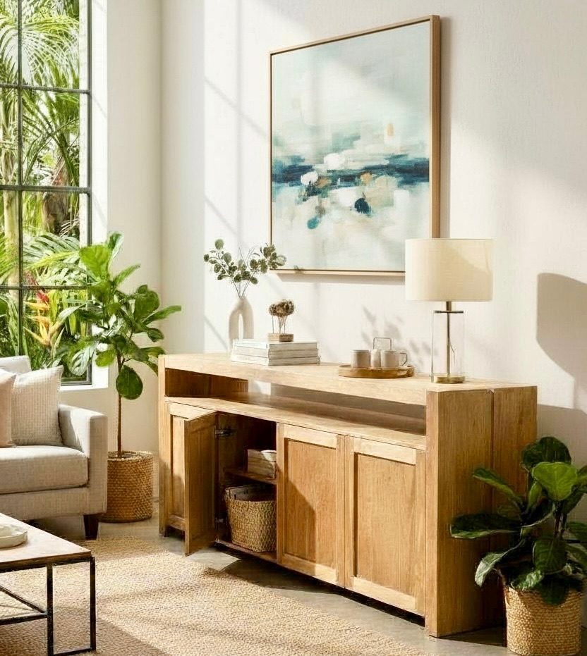 Buffet en teck 28 – Décors & Bois Guadeloupe