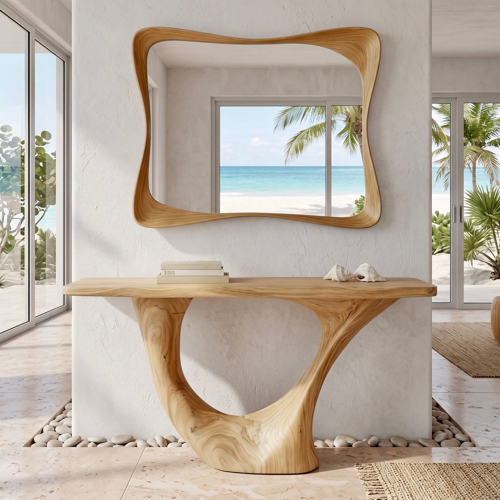Console en teck 16 – Décors & Bois Guadeloupe