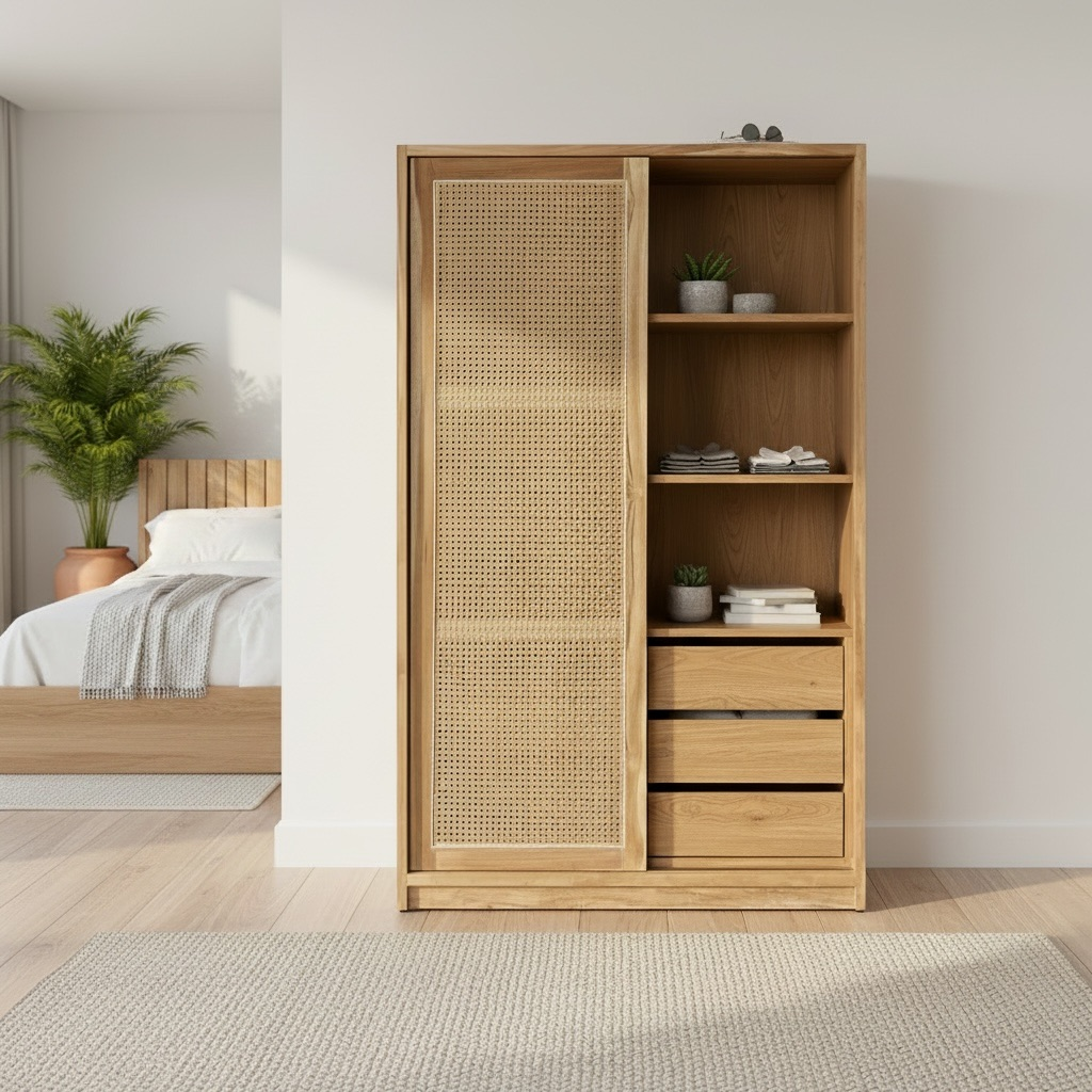 Dressing ou armoire en teck 4 – Décors & Bois Guadeloupe