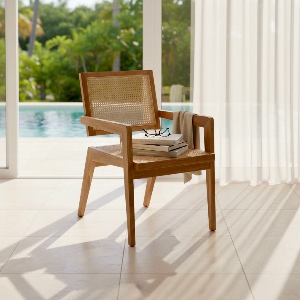 Chaise en teck 6 – Décors & Bois Guadeloupe