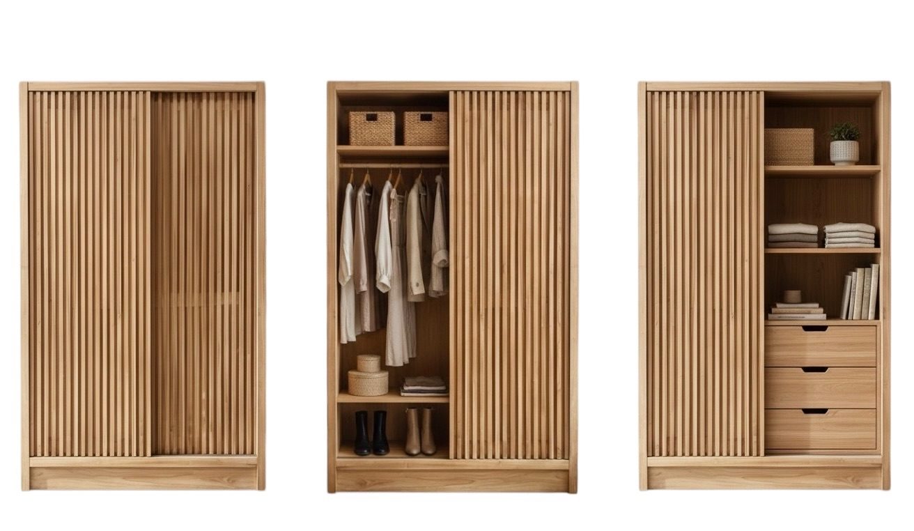 Dressing ou armoire en teck 9 – Décors & Bois Guadeloupe