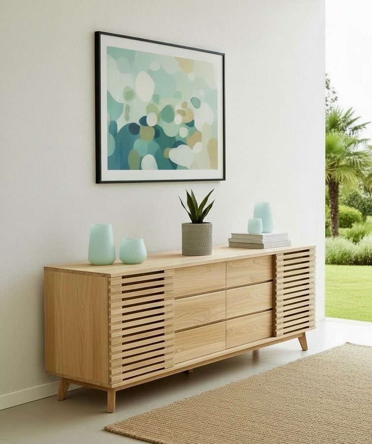 Buffet en teck 25 – Décors & Bois Guadeloupe