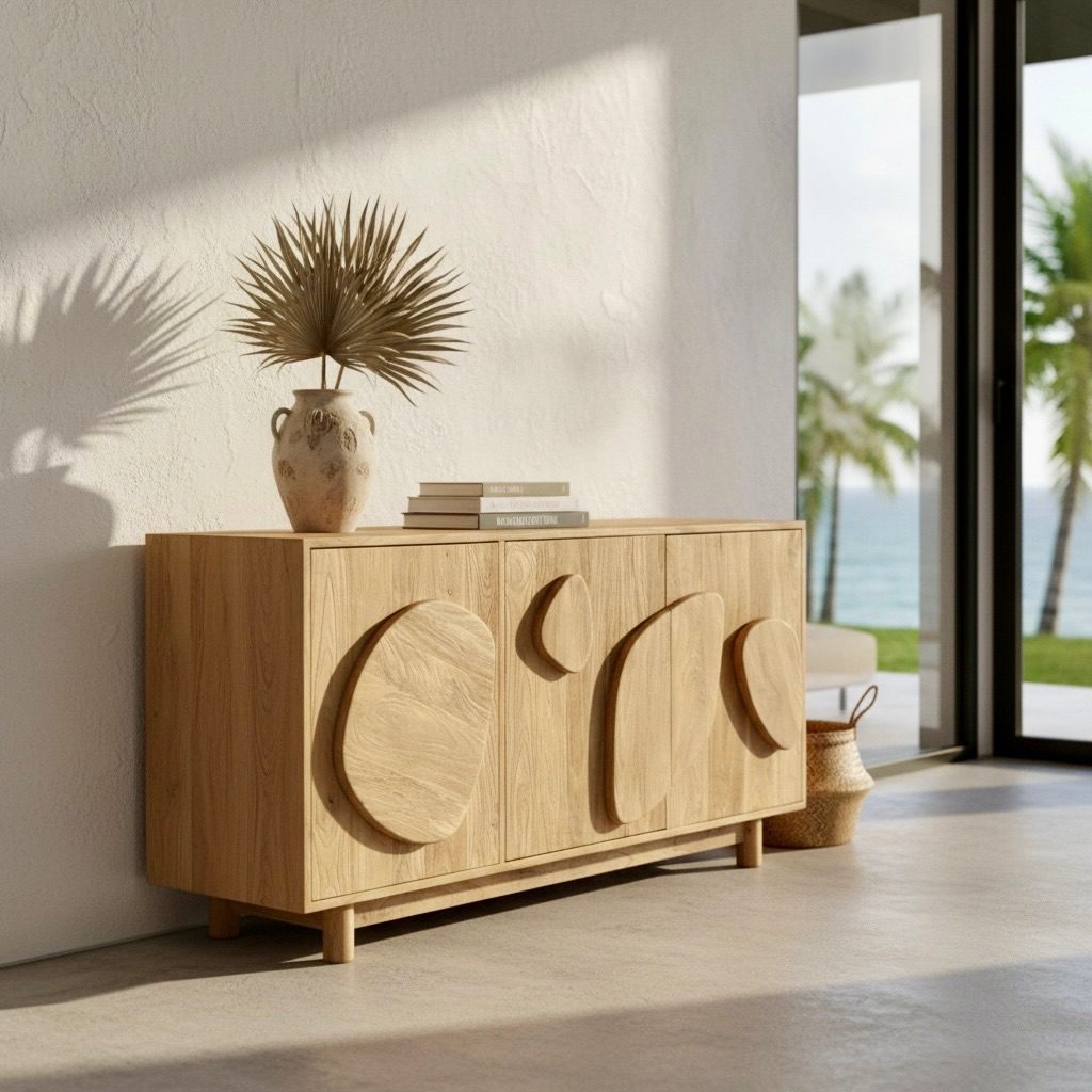 Buffet en teck 11 – Décors & Bois Guadeloupe