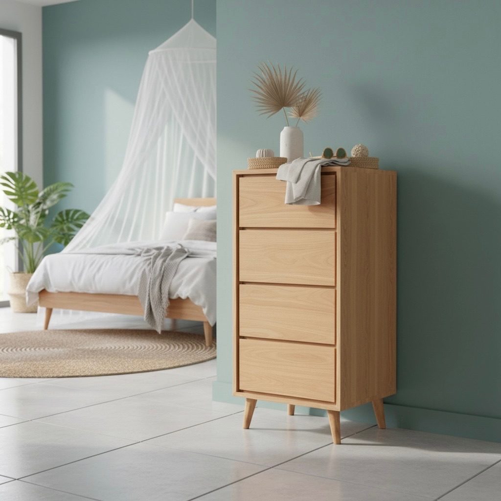 Chiffonnier en teck 4 – Décors & Bois Guadeloupe