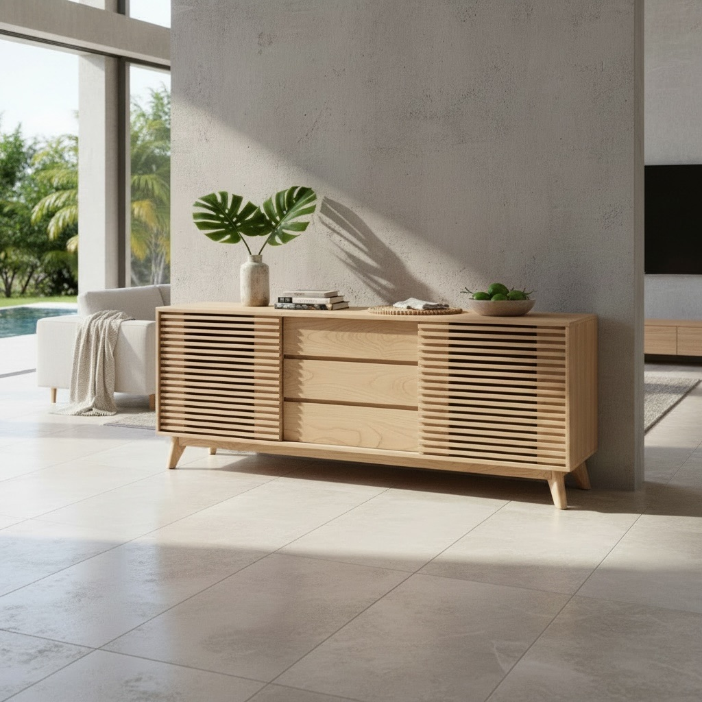 Buffet en teck 6 – Décors & Bois Guadeloupe