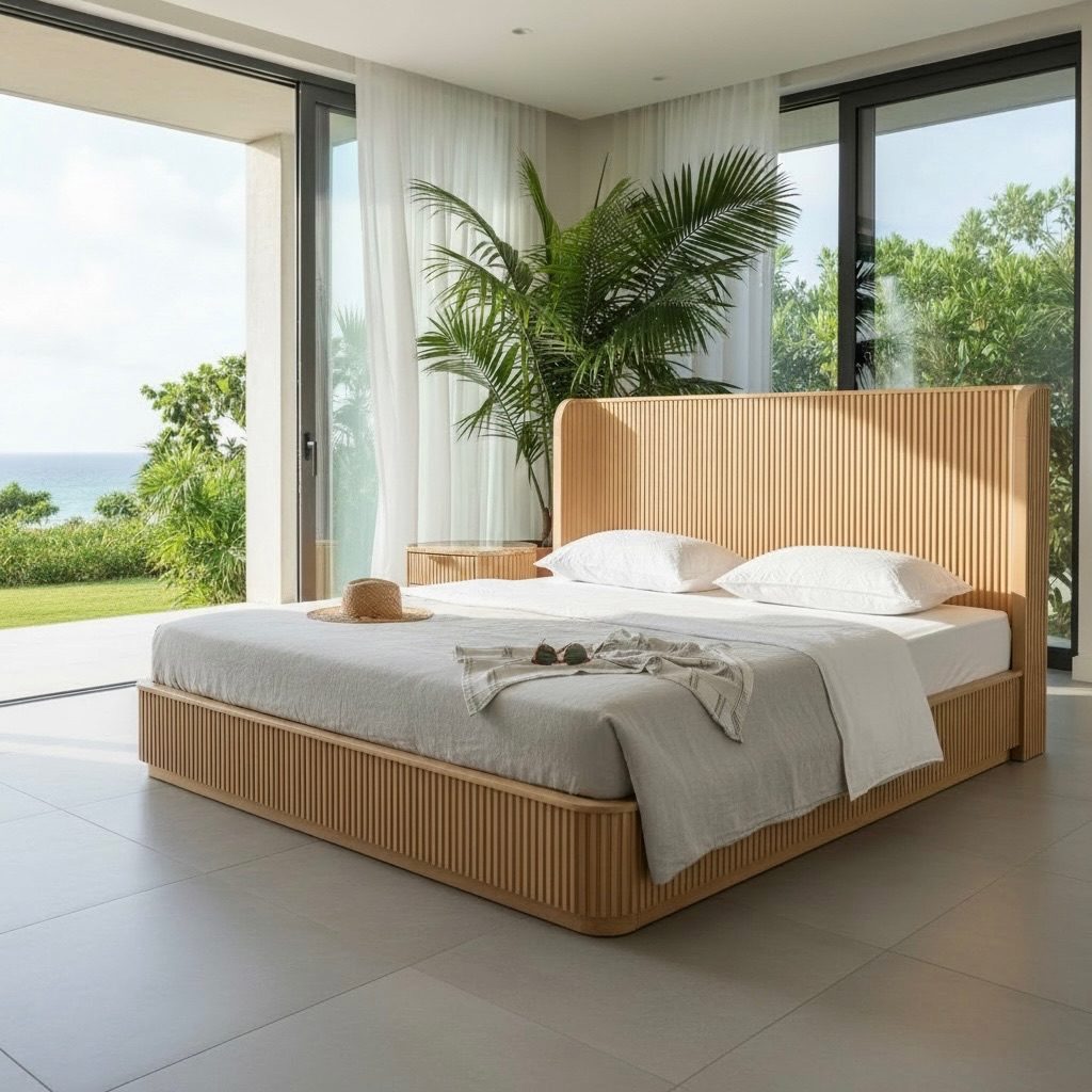 Lit en teck 9 – Décors & Bois Guadeloupe