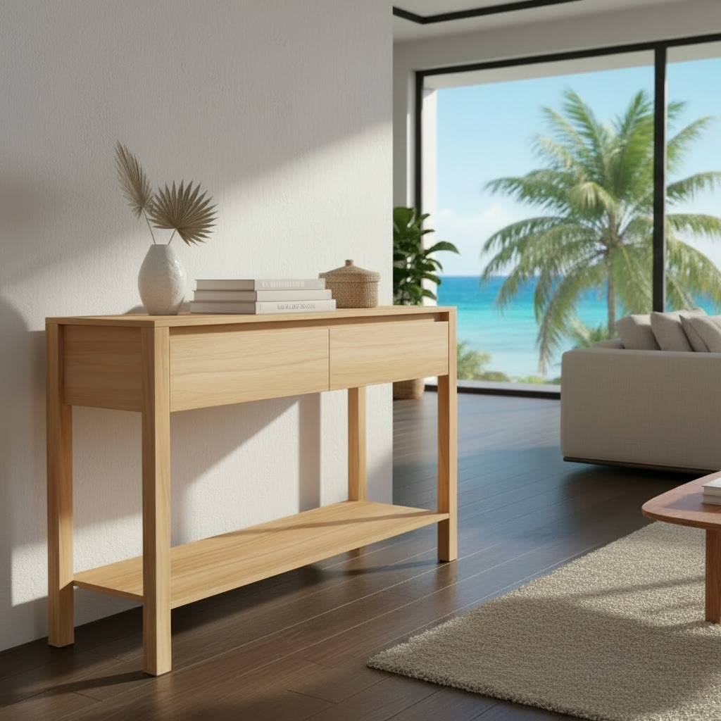 Console en teck 6 – Décors & Bois Guadeloupe