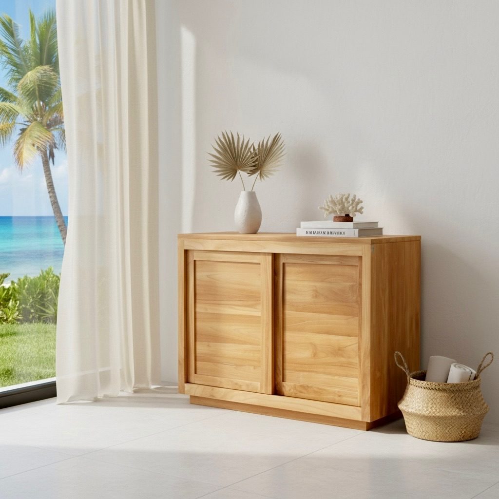 Buffet en teck 7 – Décors & Bois Guadeloupe