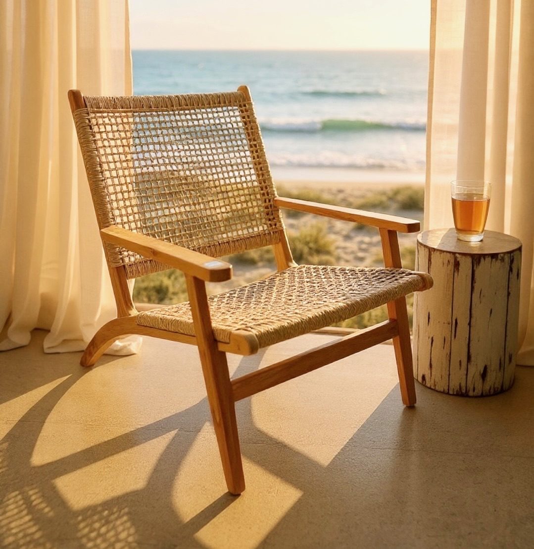 Fauteuil lounge en teck 4 – Décors & Bois Guadeloupe