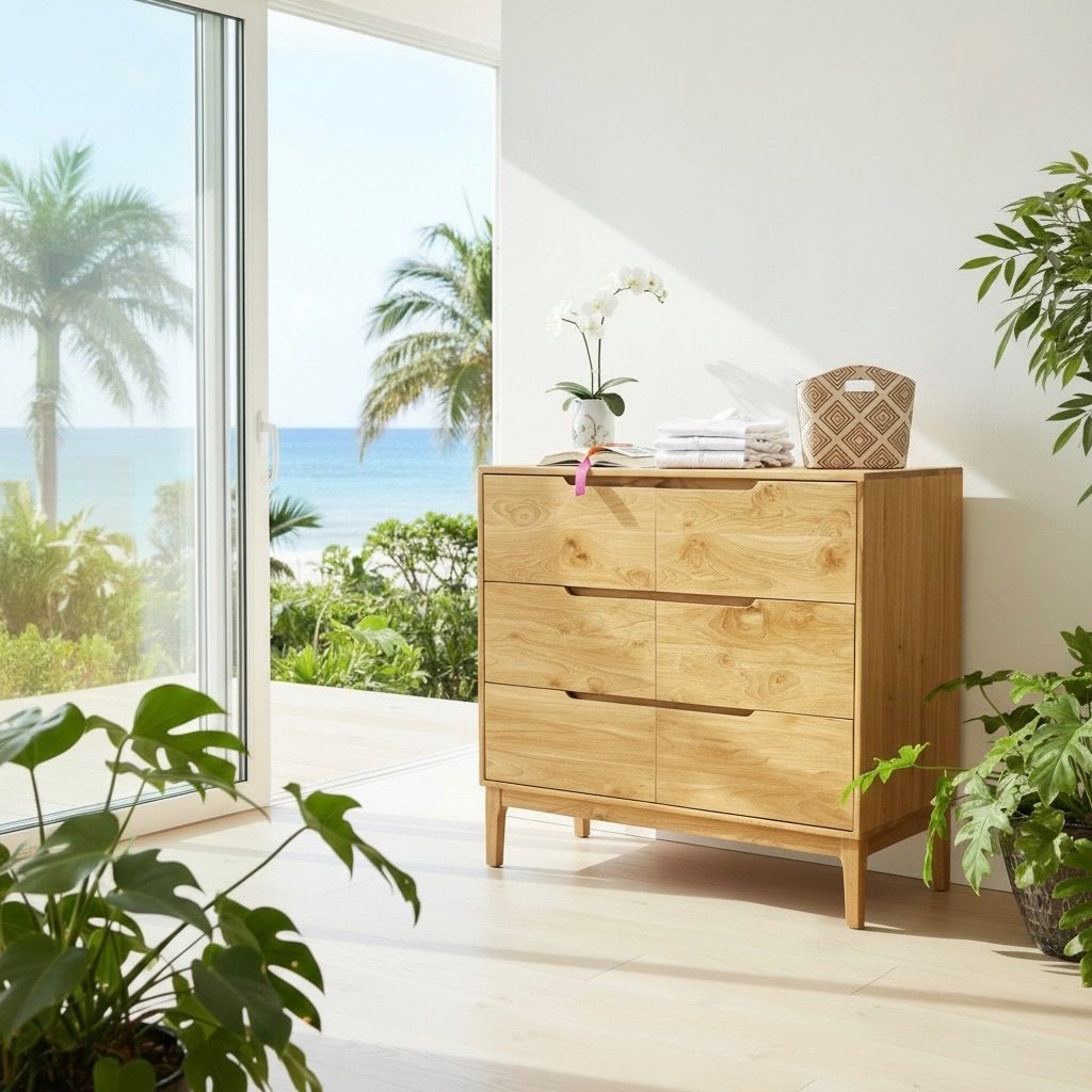 Commode en teck 14 – Décors & Bois Guadeloupe