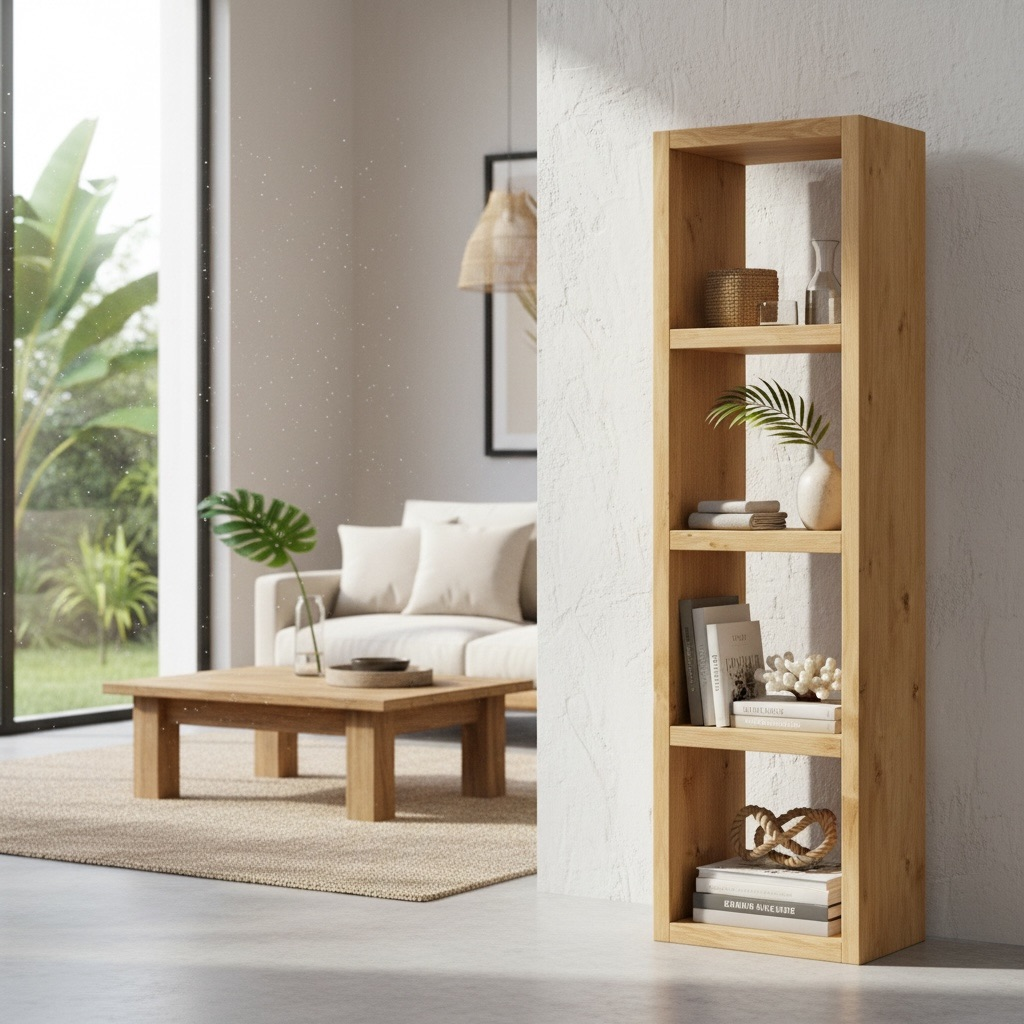 Cube d'appoint en teck 1 – Décors & Bois Guadeloupe