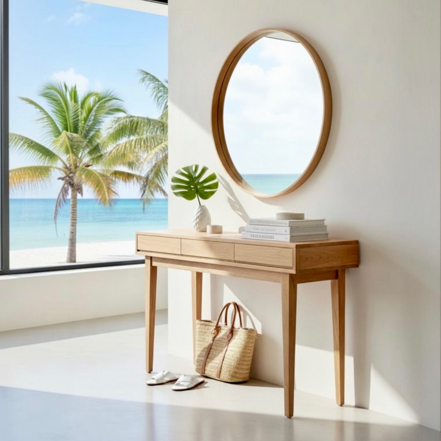 Console en teck 14 – Décors & Bois Guadeloupe