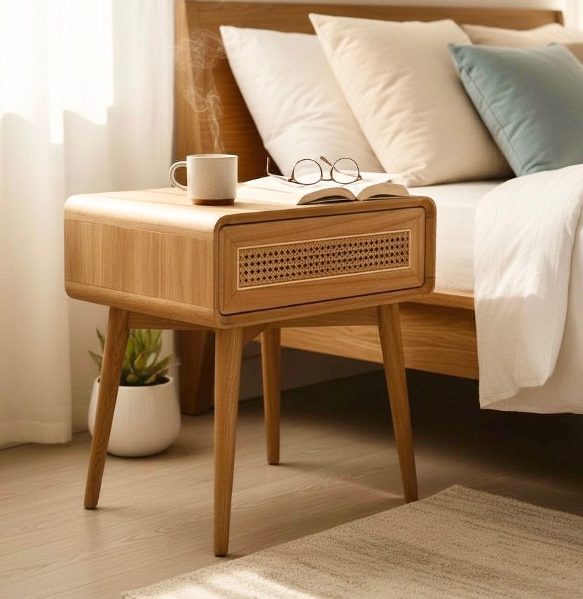 Table de chevet en teck 11 – Décors & Bois Guadeloupe