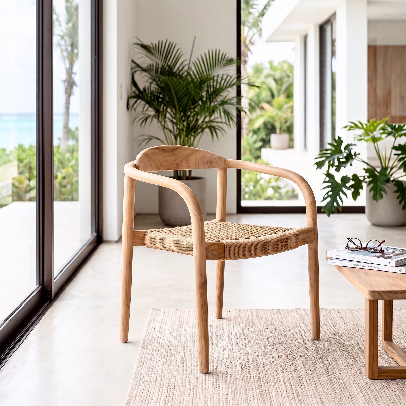 Chaise en teck 13 – Décors & Bois Guadeloupe