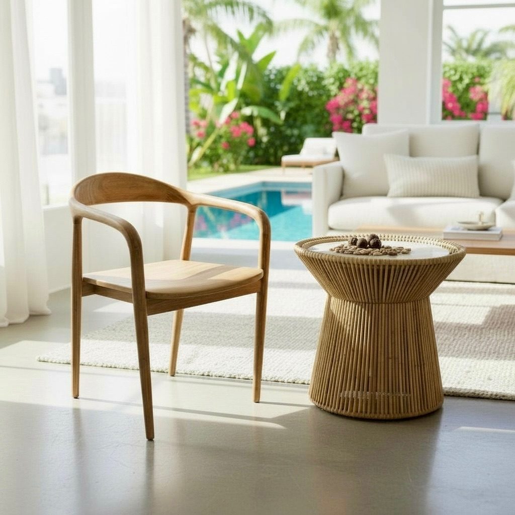 Chaise en teck 4 – Décors & Bois Guadeloupe