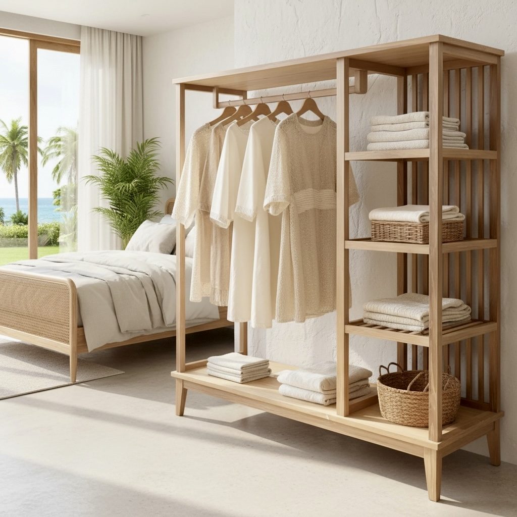 Dressing ou armoire en teck 20 – Décors & Bois Guadeloupe