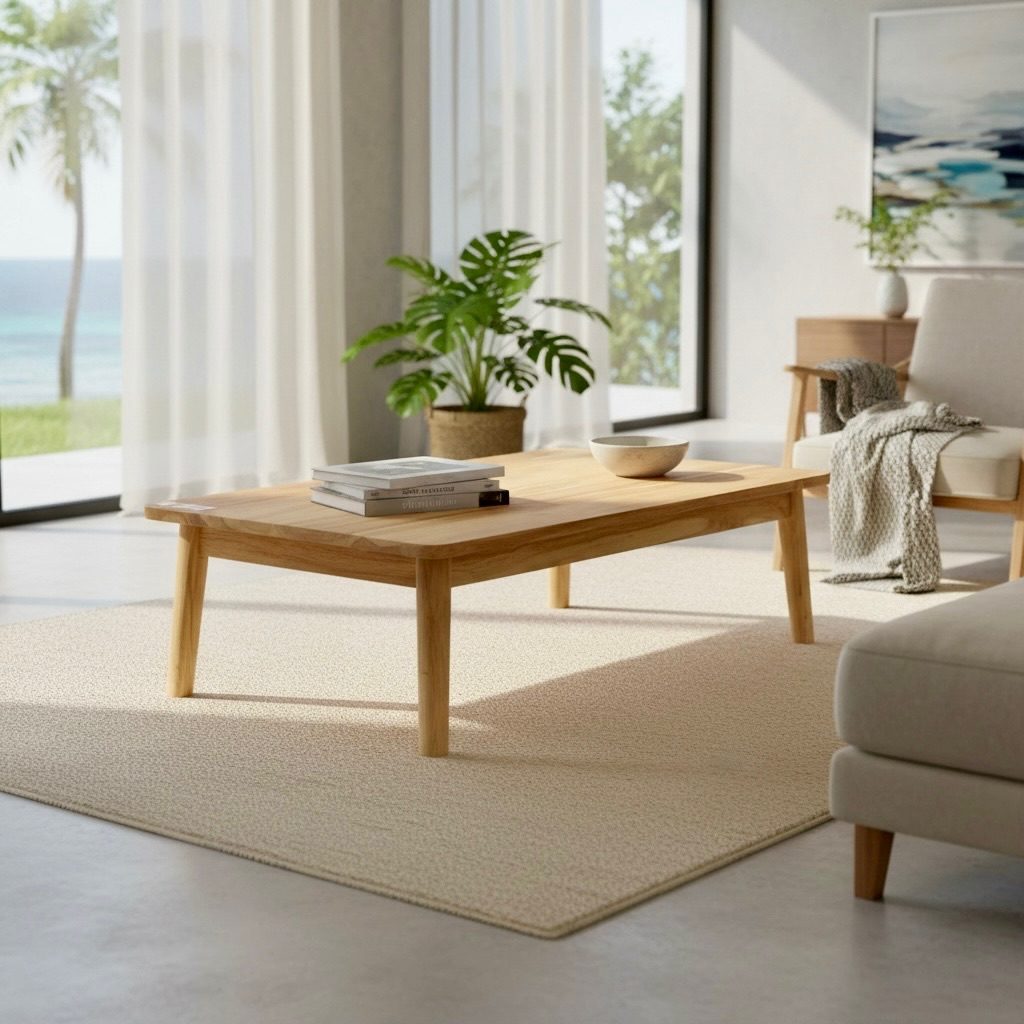 Table basse en teck 8 – Décors & Bois Guadeloupe