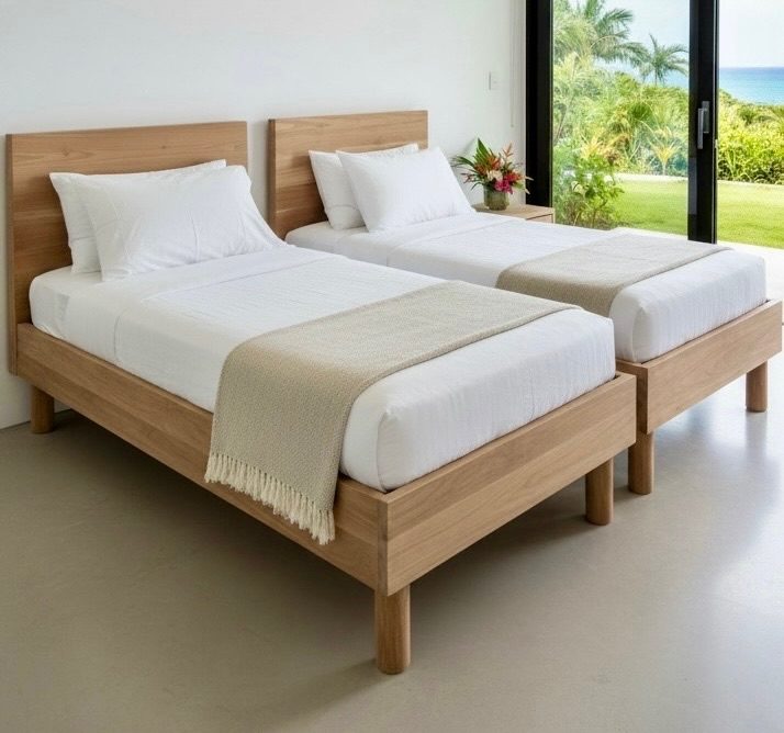 Lit en teck 10 – Décors & Bois Guadeloupe