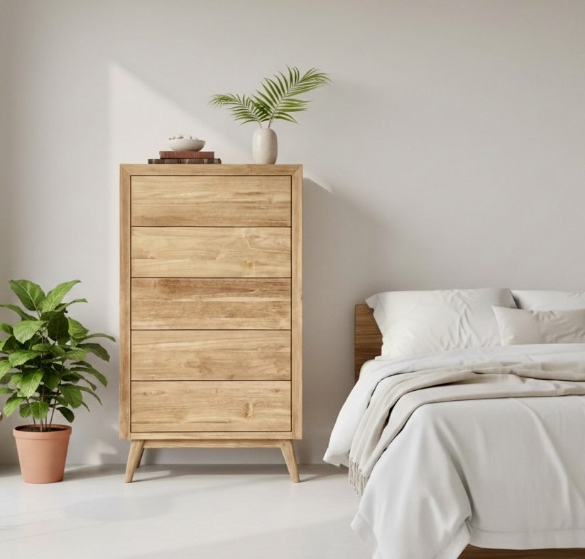 Chiffonnier en teck 2 – Décors & Bois Guadeloupe