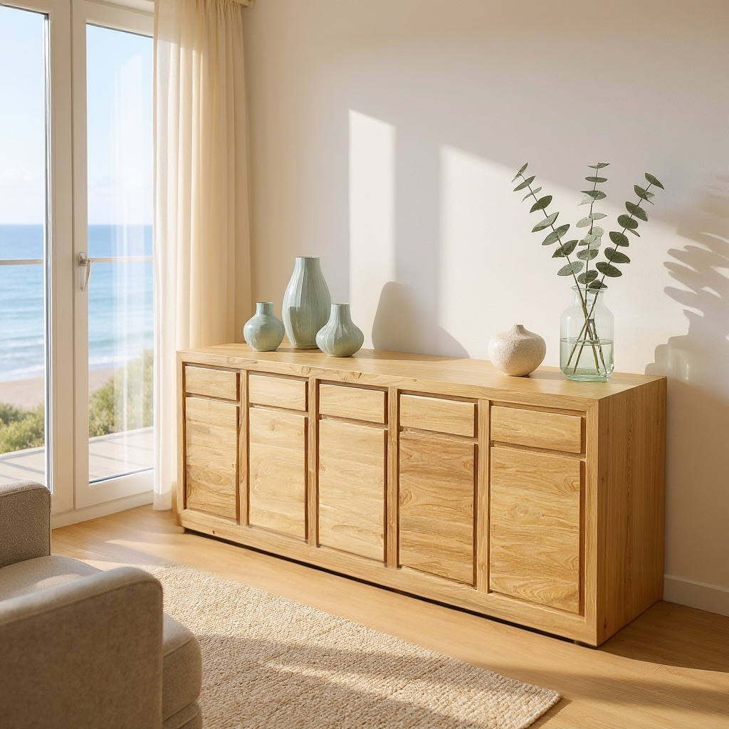 Buffet en teck 30 – Décors & Bois Guadeloupe