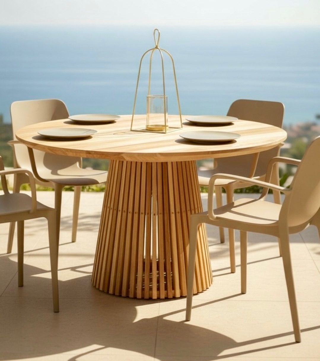 Table de salle à manger en teck 15 – Décors & Bois Guadeloupe