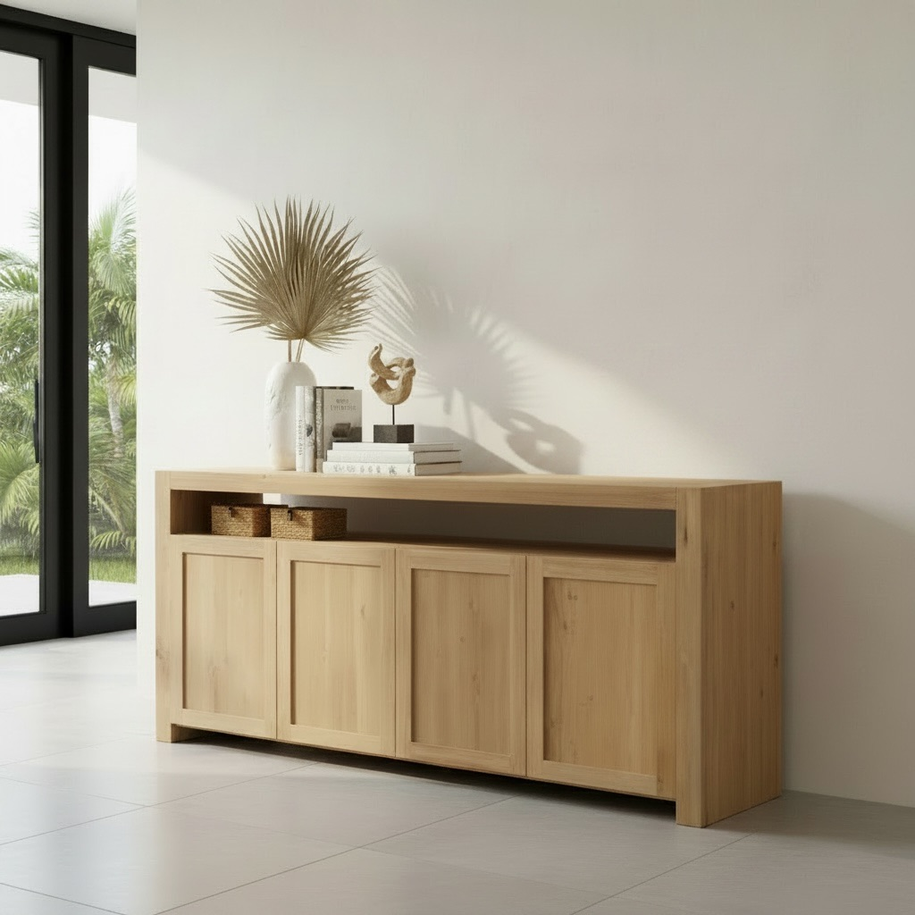 Buffet en teck 5 – Décors & Bois Guadeloupe