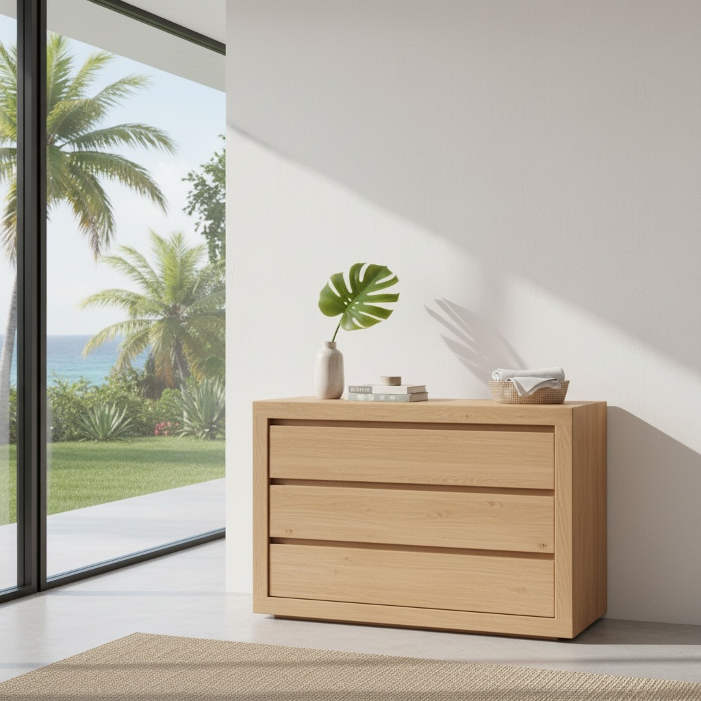 Commode en teck 9 – Décors & Bois Guadeloupe