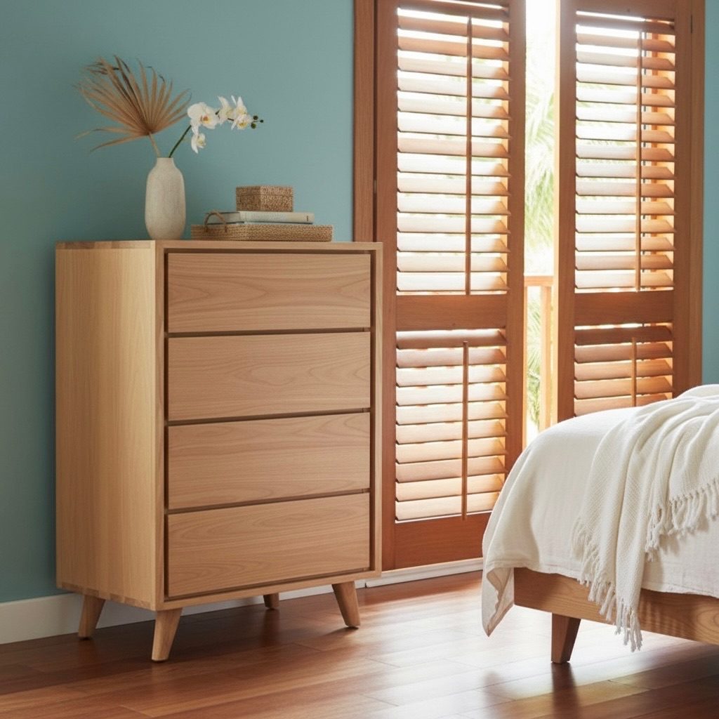 Chiffonnier en teck 5 – Décors & Bois Guadeloupe