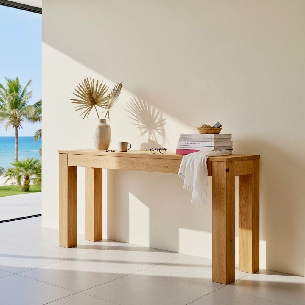 Console en teck 8 – Décors & Bois Guadeloupe
