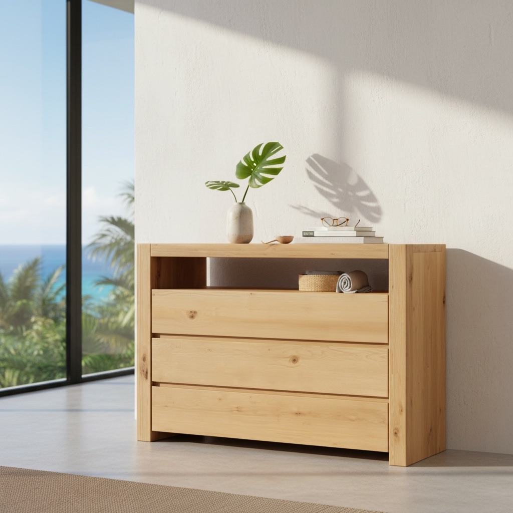Commode en teck 7 – Décors & Bois Guadeloupe