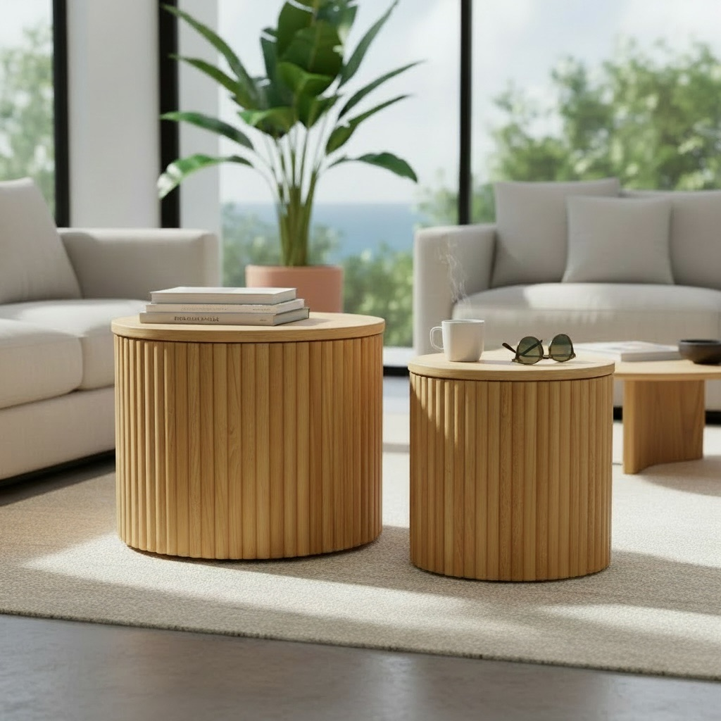 Table basse en teck 10 – Décors & Bois Guadeloupe