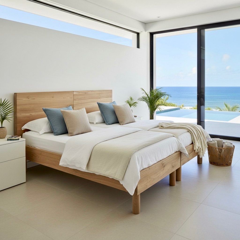 Lit en teck 15 – Décors & Bois Guadeloupe
