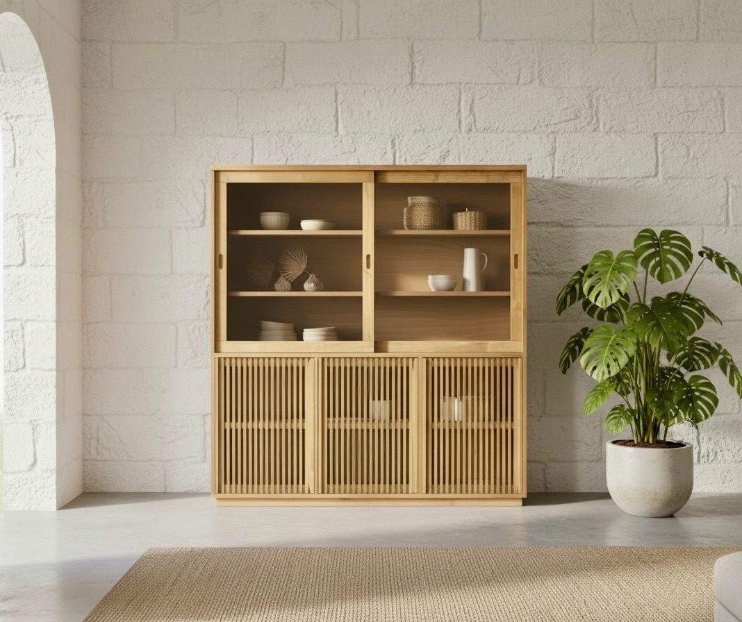 Vaisselier en teck 7 – Décors & Bois Guadeloupe