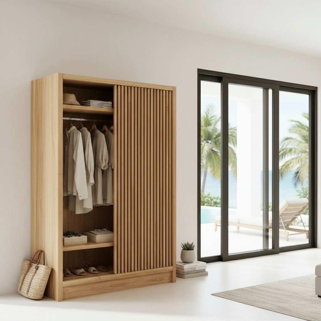 Dressing ou armoire en teck 8 – Décors & Bois Guadeloupe