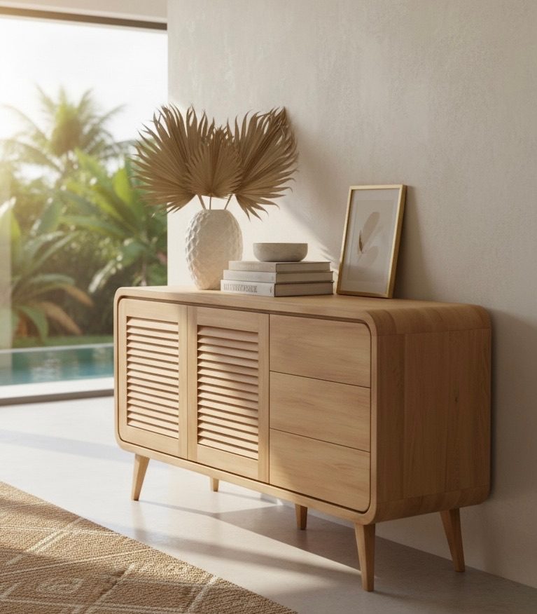 Buffet en teck 9 – Décors & Bois Guadeloupe