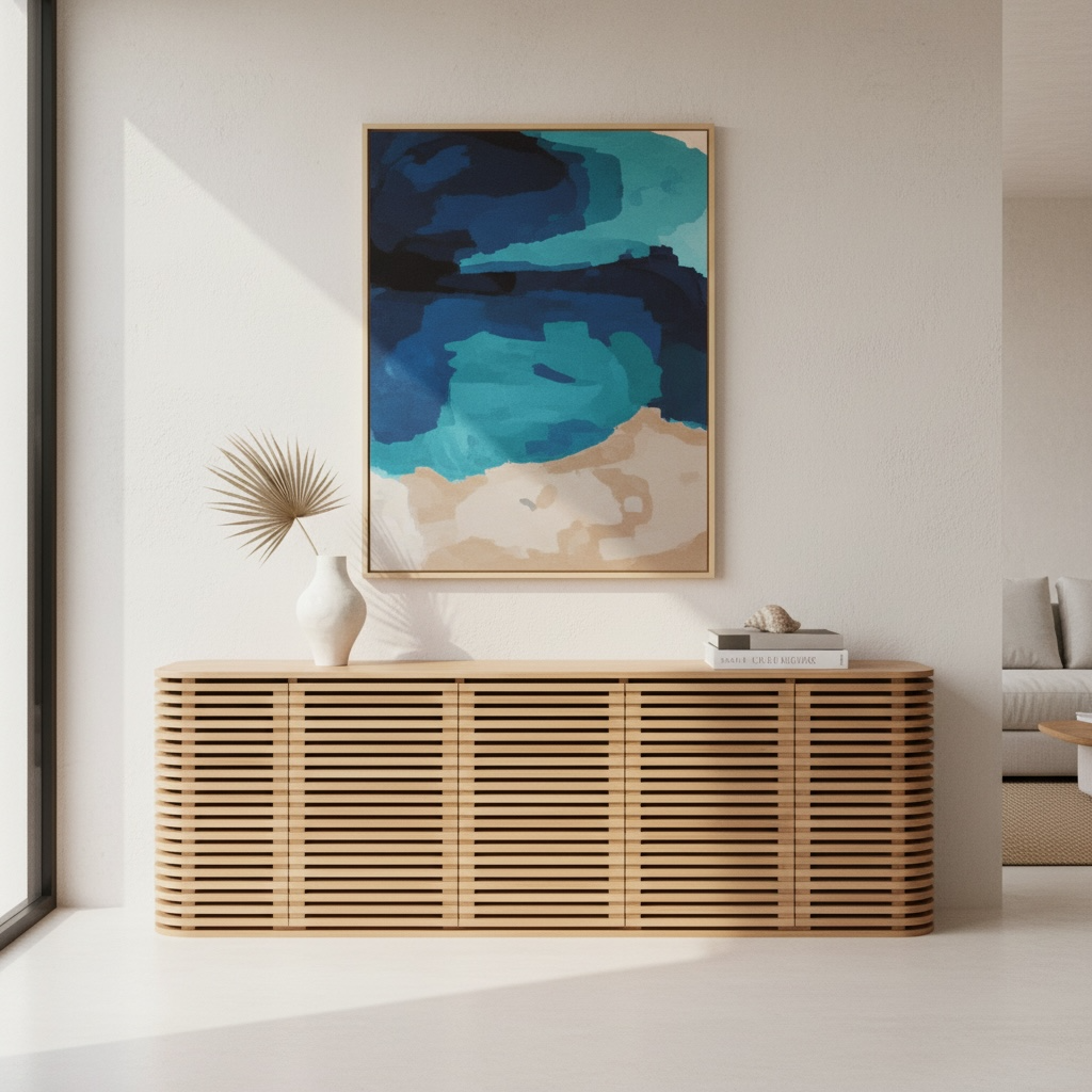 Buffet en teck 35 – Décors & Bois Guadeloupe
