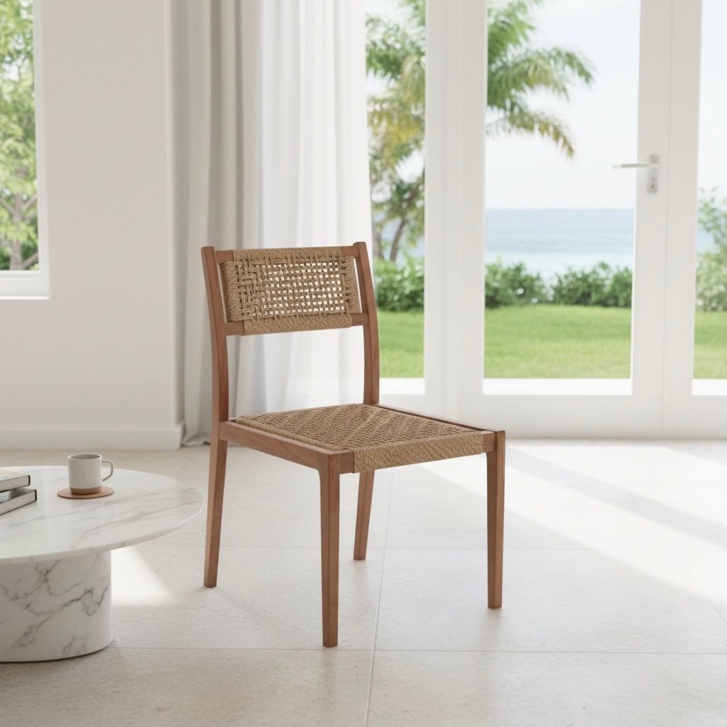 Chaise en teck 5 – Décors & Bois Guadeloupe