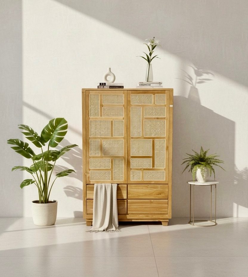Dressing ou armoire en teck 11 – Décors & Bois Guadeloupe