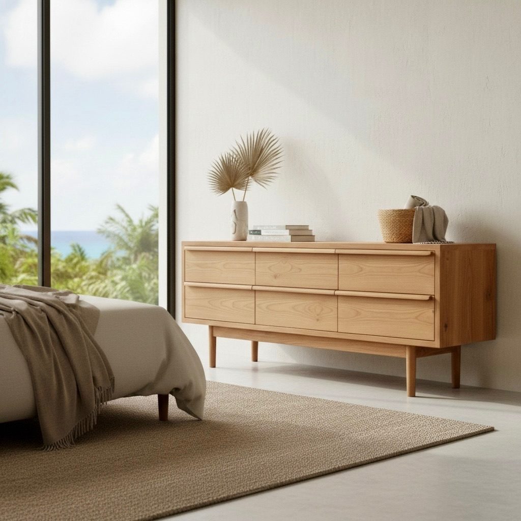 Commode en teck 3 – Décors & Bois Guadeloupe