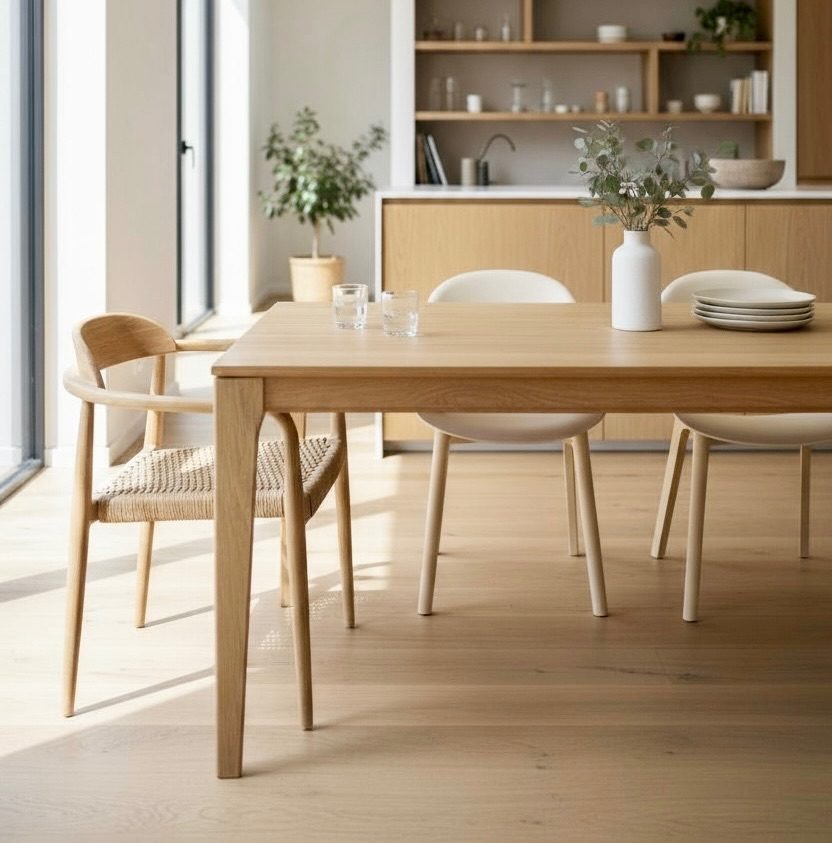 Table de salle à manger en teck 22 – Décors & Bois Guadeloupe