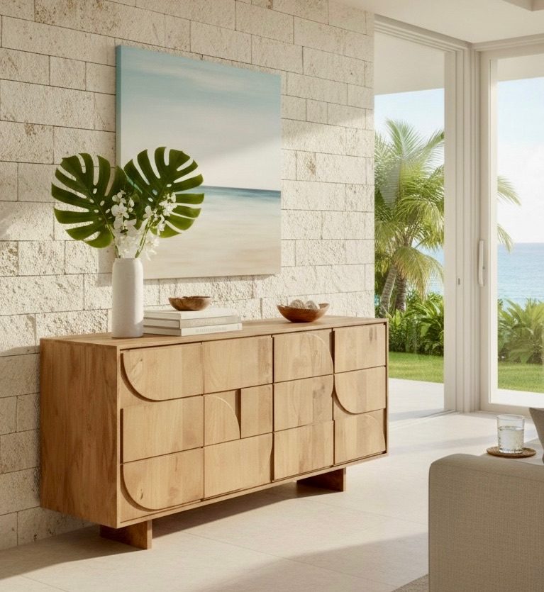 Buffet en teck 12 – Décors & Bois Guadeloupe