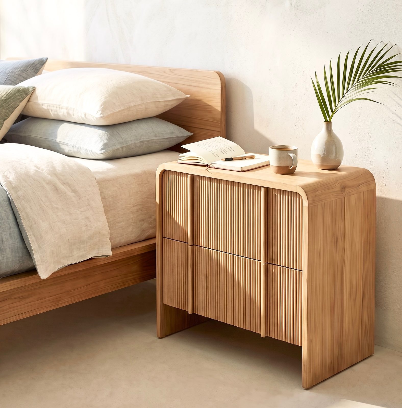 Table de chevet en teck 15 – Décors & Bois Guadeloupe