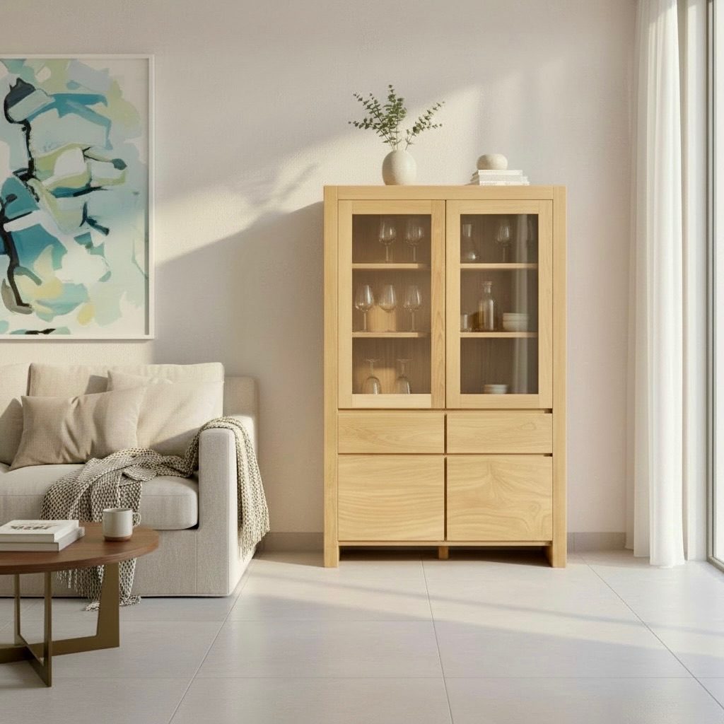 Vaisselier en teck 9 – Décors & Bois Guadeloupe