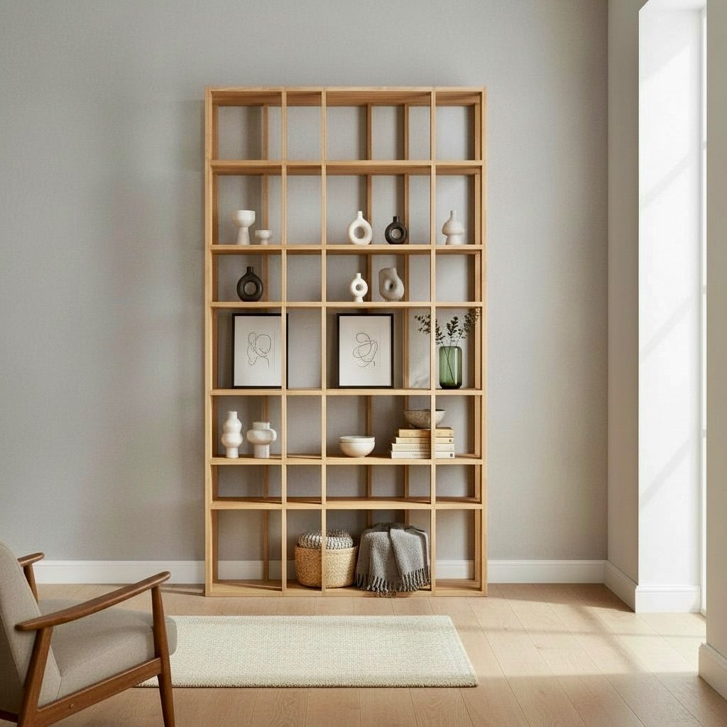 Bibliothèque en teck 18 – Décors & Bois Guadeloupe