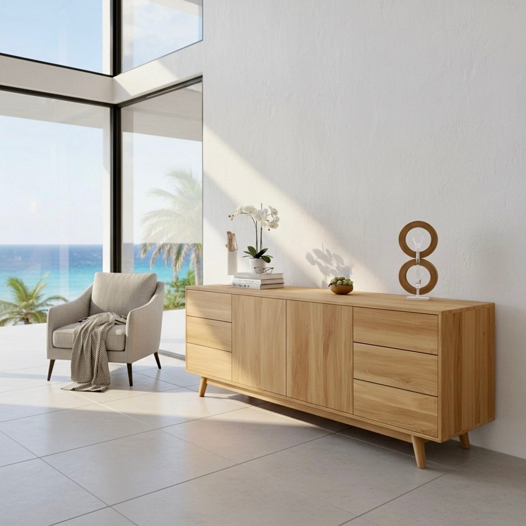 Buffet en teck 17 – Décors & Bois Guadeloupe