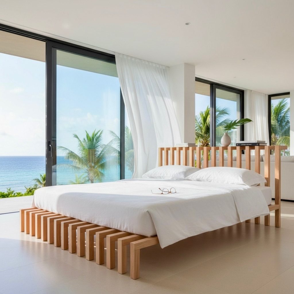 Lit en teck 16 – Décors & Bois Guadeloupe